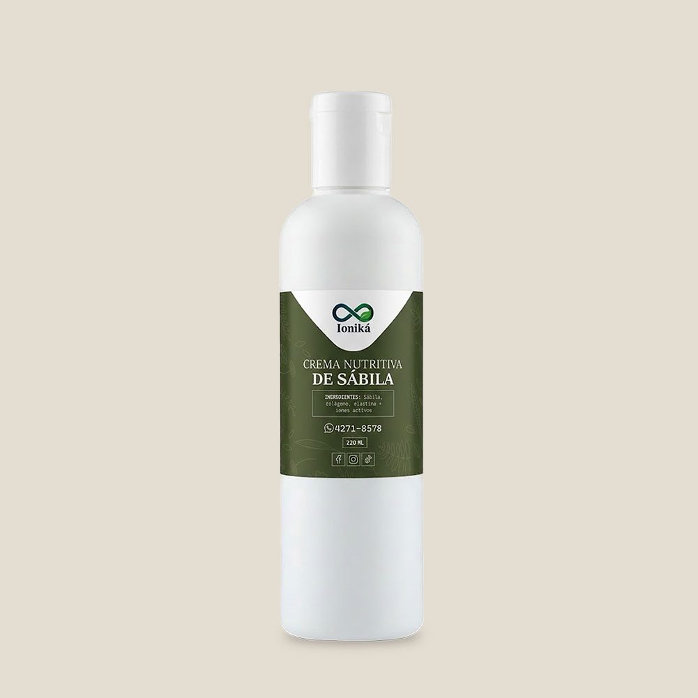 Crema Nutritiva de Sábila